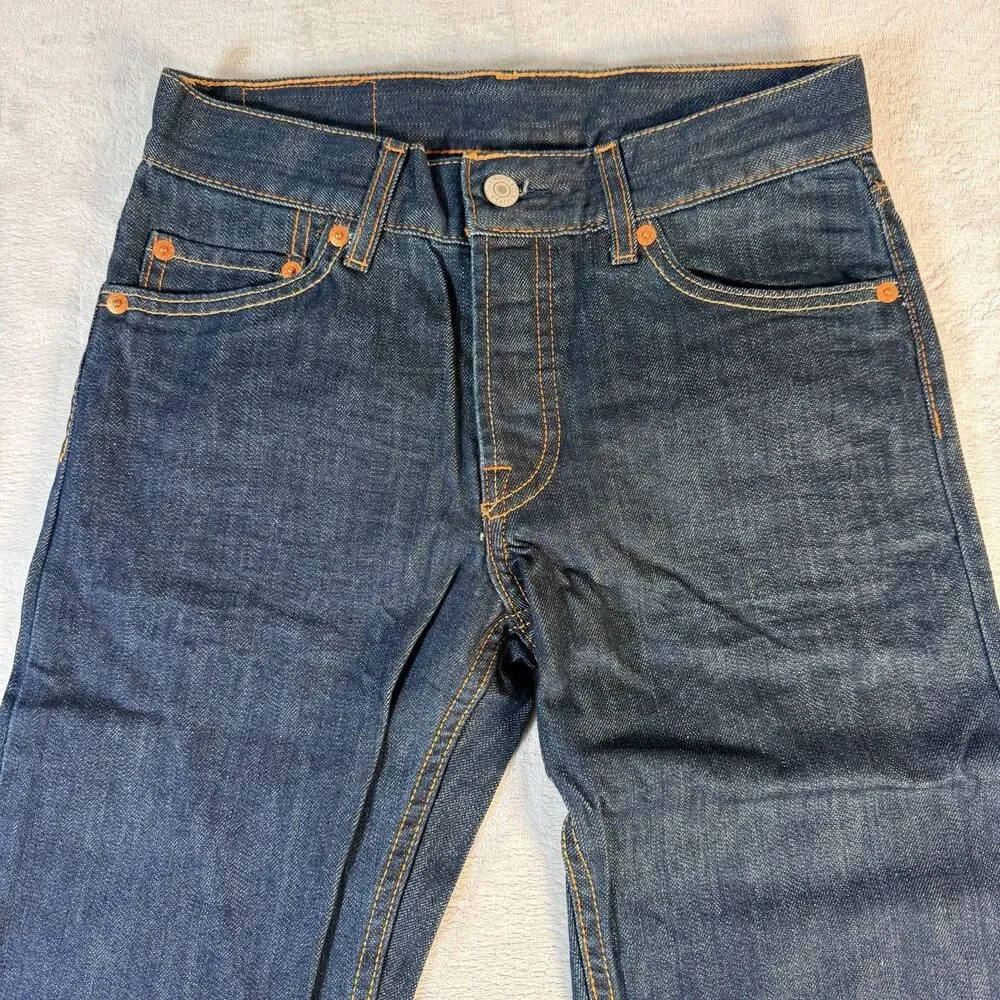 Levi’s 501 Boys Blue jeans 26x26 12reg Brand New - Picture 1 of 11